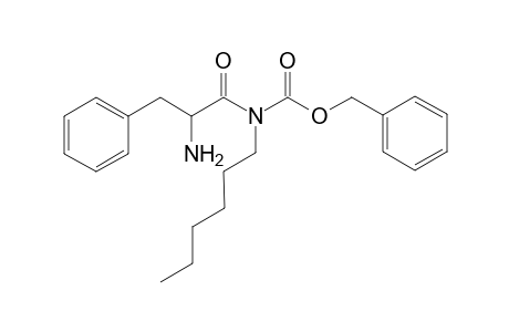 N-Hexyl-N-benzyloxycarbonyl-DL-phenylalanin amide (Z-DL-Phe-NH-(CH2)5CH3)