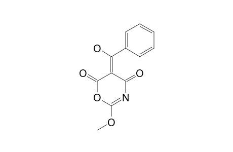 5-(HYDROXY-PHENYL-METHYLENE)-2-METOHXY-[1,3]-OXAZINE-4,6-DIONE