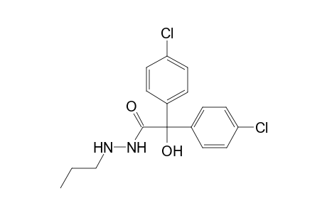 2,2-bis(4-chlorophenyl)-2-hydroxy-N'-propylacetohydrazide