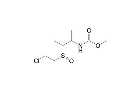 erythro-.alpha.-1,2-dimethyl-2-methoxycarbonylaminoethyl-2'-chloroethylsulfoxide