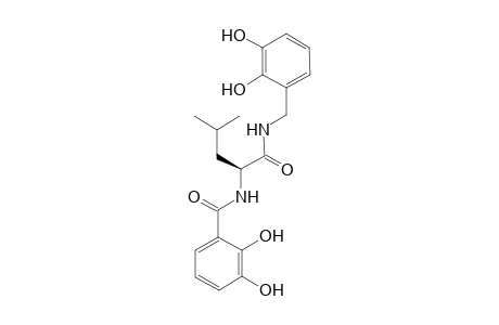 (2S)-2-(-2,3-Dihydroxyphenyl)carbonylamino-N-(2,3-dihydroxybenzyl)-4-methylpentylamide