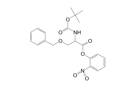 L-3-(benzyloxy)-N-carboxyalanine, N-tert-butyl o-nitrophenyl ester