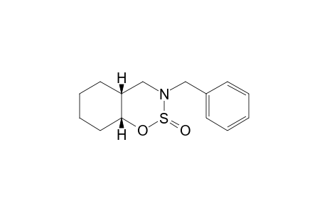 (4aR,8aR)-3-(benzyl)-4a,5,6,7,8,8a-hexahydro-4H-benzo[e]oxathiazine 2-oxide