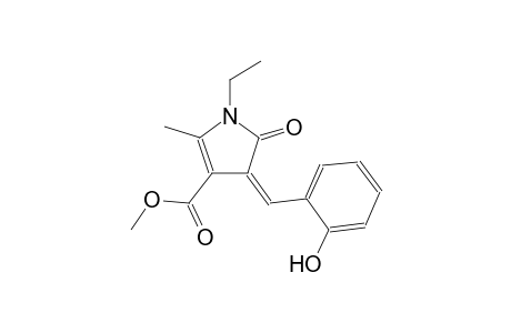 1H-pyrrole-3-carboxylic acid, 1-ethyl-4,5-dihydro-4-[(2-hydroxyphenyl)methylene]-2-methyl-5-oxo-, methyl ester, (4Z)-