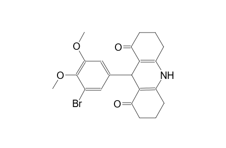 9-(3-bromo-4,5-dimethoxyphenyl)-3,4,6,7,9,10-hexahydro-1,8(2H,5H)-acridinedione