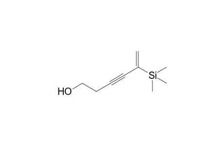 5-Trimethylsilylhex-3-yn-5-en-1-ol