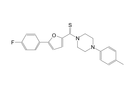 1-{[5-(4-fluorophenyl)-2-furyl]carbothioyl}-4-(4-methylphenyl)piperazine