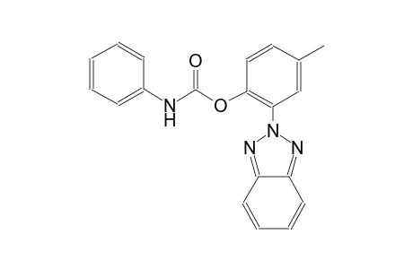 phenol, 2-(2H-1,2,3-benzotriazol-2-yl)-4-methyl-, phenylcarbamate (ester)