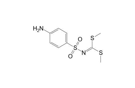 4-Amino-N-[bis(methylsulfanyl)methylene]benzenesulfonamide