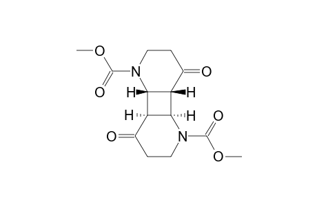 DIMETHYL-6,12-DIOXO-CIS-1-TRANSOID-1,2-CIS-2-3,9-DIAZATRICYCLO-[6.4.0.0(2,7)]-DODECAN-3,9-DICARBOXYLAT