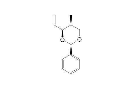 (2R,4S,5S)-5-methyl-2-phenyl-4-vinyl-1,3-dioxane