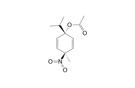 E-1-ISO-PROPYL-4-METHYL-4-NITRO-CYCLOHEXA-2,5-DIENYL-ACETATE