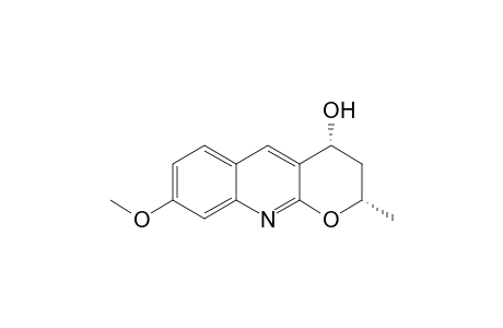 (cis)-4-Hydroxy-2-methyl-8-methoxy-3,4-dihydro-2H-pyrano[2,3-b]quinoline