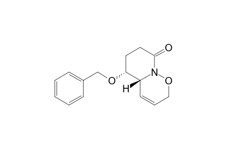 (4aR,5R)-5-benzoxy-4a,5,6,7-tetrahydro-2H-pyrido[1,2-b]oxazin-8-one