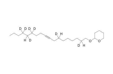 [2,713,13,14,15,15-2H7]-1-(Tetrahydropyran-2'-yloxy)octadec-9-yne