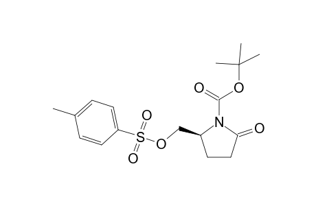 (2S)-2-[(4-methylphenyl)sulfonyloxymethyl]-5-oxo-1-pyrrolidinecarboxylic acid tert-butyl ester