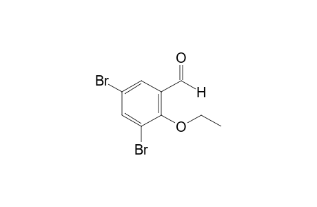 3,5-dibromo-2-ethoxybenzaldehyde