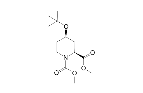 Dimethyl (2S,4R)-4-tert-Butoxypiperidine-1,2-dicarboxylate