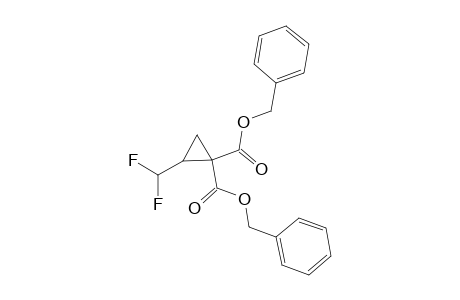 Dibenzyl 2-(difluoromethyl)cyclopropane-1,1-dicarboxylate
