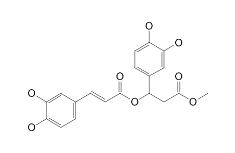3-(3,4-dihydroxyphenyl)-3-[(E)-3-(3,4-dihydroxyphenyl)acryloyl]oxy-propionic acid methyl ester