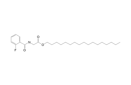 Glycine, N-(2-fluorobenzoyl)-, heptadecyl ester