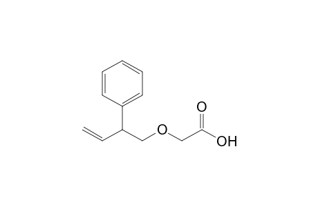 2-(2-phenylbut-3-enoxy)acetic acid