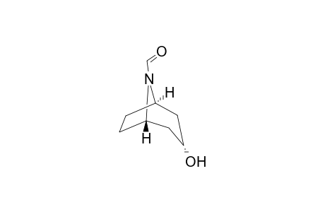 (1R,3r,5S)-3-hydroxy-8-azabicyclo[3.2.1]octane-8-carbaldehyde