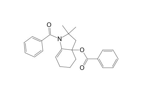 3aH-Indol-3a-ol, 1-benzoyl-1,2,3,4,5,6-hexahydro-2,2-dimethyl-, benzoate (ester)