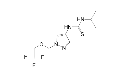 N-isopropyl-N'-{1-[(2,2,2-trifluoroethoxy)methyl]-1H-pyrazol-4-yl}thiourea