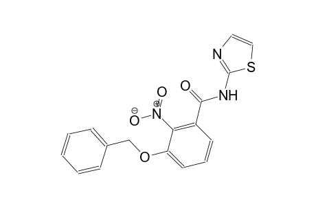 benzamide, 2-nitro-3-(phenylmethoxy)-N-(2-thiazolyl)-