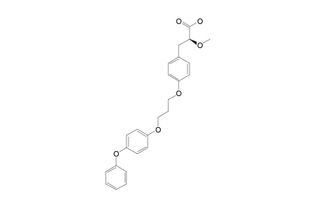 LY519818;NAVEGLITAZAR;BENZENEPROPANOIC-ACID-ALPHA-METHOXY-4-[3-(4-PHENOXYPHENOXY)-PROPOXY];(S)-ENANTIOMER