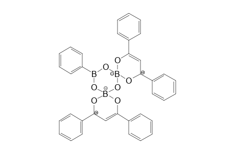 2,2:4,4-Bis(1,3-diphenyl-1,3-propanedionato)-6-phenylboroxine