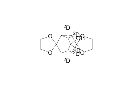 7,7,9,9-bis(ethylenedioxy)bicyclo[3.3.1]nonan-3.beta.-ol-2,2,3,4,4-D(5)