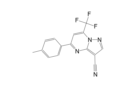 5-(4-methylphenyl)-7-(trifluoromethyl)pyrazolo[1,5-a]pyrimidine-3-carbonitrile