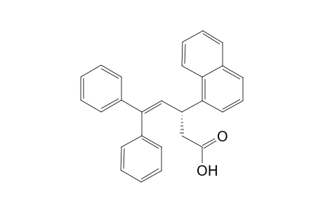 5,5-Diphenyl-3-(1-naphthyl)pent-4-enoic acid