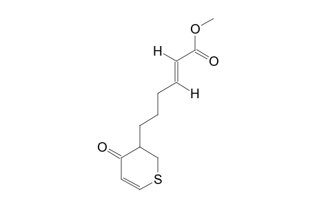 METHYL_(E)-6-(3,4-DIHYDRO-4-OXO-2-H-THIOPYRAN-3-YL)-2-HEXENOATE
