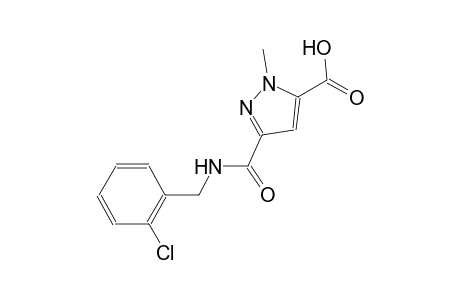 3-{[(2-chlorobenzyl)amino]carbonyl}-1-methyl-1H-pyrazole-5-carboxylic acid