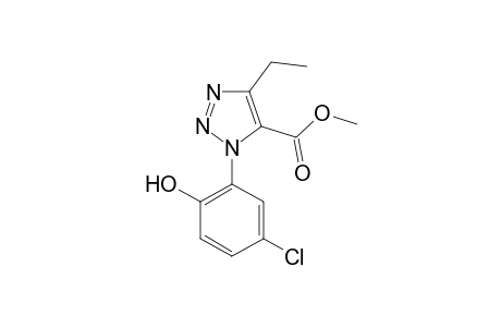 Methyl 1-(5-Chloro-2-hydroxyphenyl)-4-ethyl-1H-1,2,3-trizole-5-carboxaylate