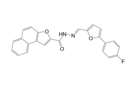 N'-{(E)-[5-(4-fluorophenyl)-2-furyl]methylidene}naphtho[2,1-b]furan-2-carbohydrazide