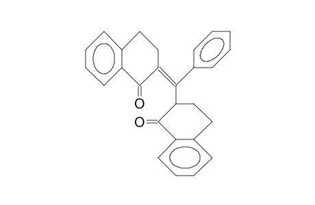 2-(A-[1-Oxo-3,4-dihydro-2-naphthyl]-benzylidene)-3,4-dihydro-1-naphthalenone