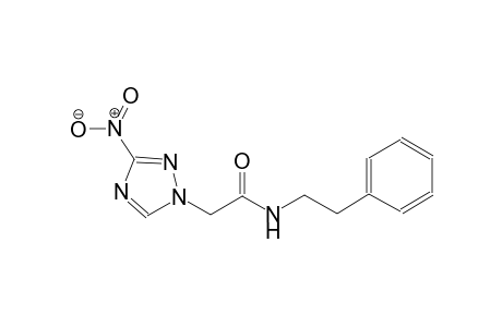 2-(3-nitro-1H-1,2,4-triazol-1-yl)-N-(2-phenylethyl)acetamide