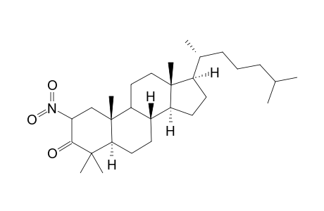 4,4-Dimethyl-2-nitro-5.alpha.-chloestan-3-one