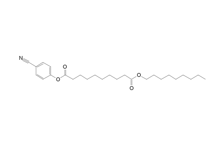 Sebacic acid, 4-cyanophenyl nonyl ester