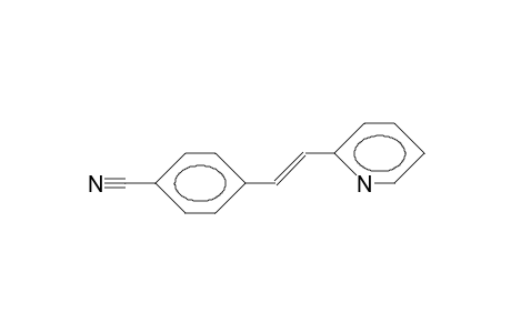 2-(4-Cyano-styryl)-pyridine
