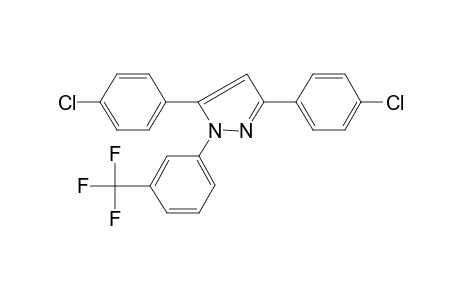 3,5-bis(4-chlorophenyl)-1-[3-(trifluoromethyl)phenyl]-1H-pyrazole