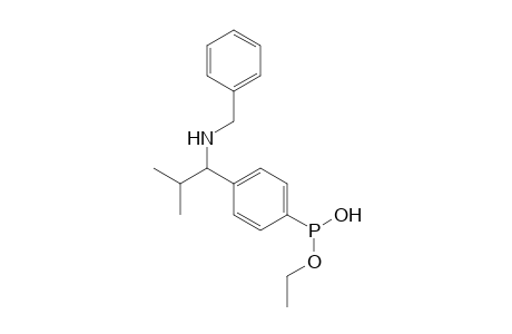 Ethyl [2-methyl-1-(benzylamino)propane]phenylphosphinate