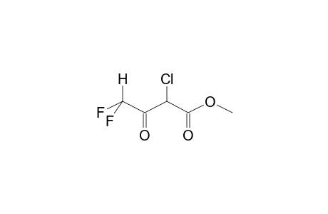 2-CHLORO-4,4-DIFLUORO-3-OXOBUTANOIC ACID, METHYL ESTER (KETO)