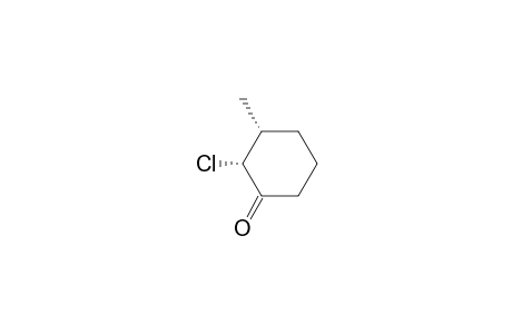 cis-2-Chloro-3-methylcyclohexan-1-one