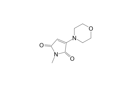 1H-Pyrrole-2,5-dione, 1-methyl-3-(4-morpholinyl)-