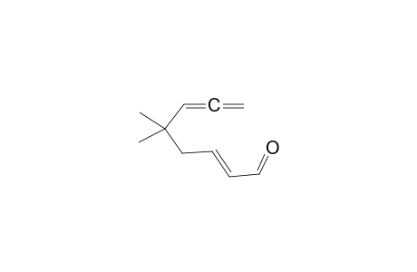 5,5-Dimethyl-2,6,7-octatrienal